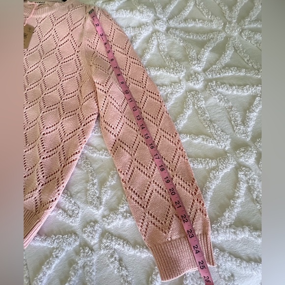 Boden NEW Women’s Enid Puff Sleeve Sweater Pink Milkshake Size XL NWT - Picture 12 of 14